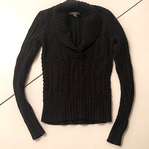 XS Old navy black knitted sweater